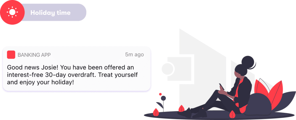Personalized offer from your bank